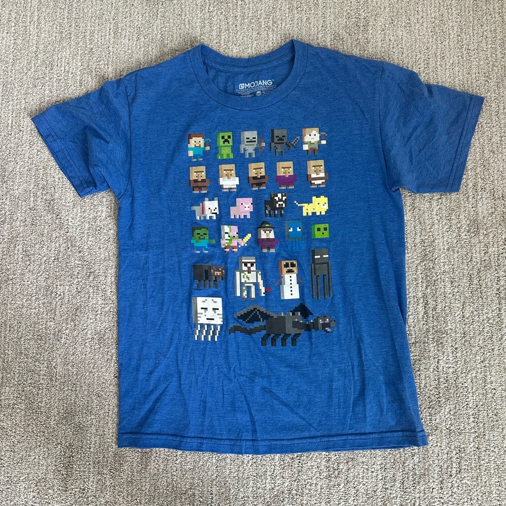 Youth XL Minecraft Tee- excellent used condition